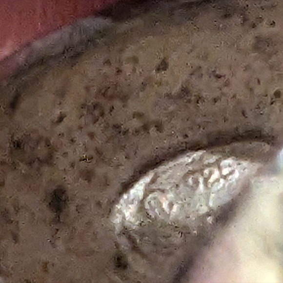 Vintage Silver modernist spiralling amphora Dome Ring approx Size 6 - Picture 8 of 16